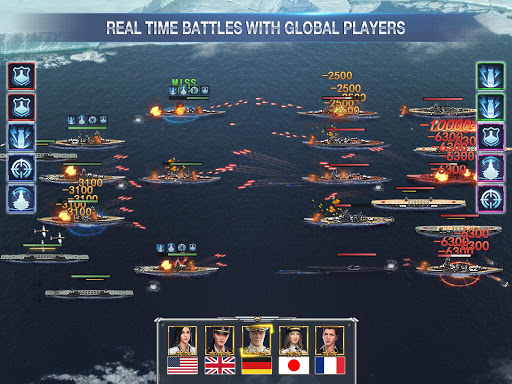 Battleship Empire: WW2 Naval Battles and Warships  Screenshot 2