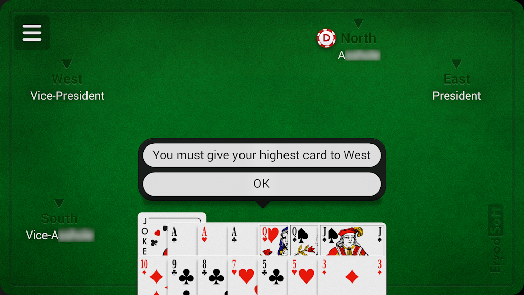 President - Card Game - Free  Screenshot 3