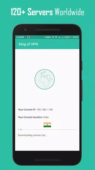 King of VPN - Unlimited 100% Free VPN  Screenshot 2