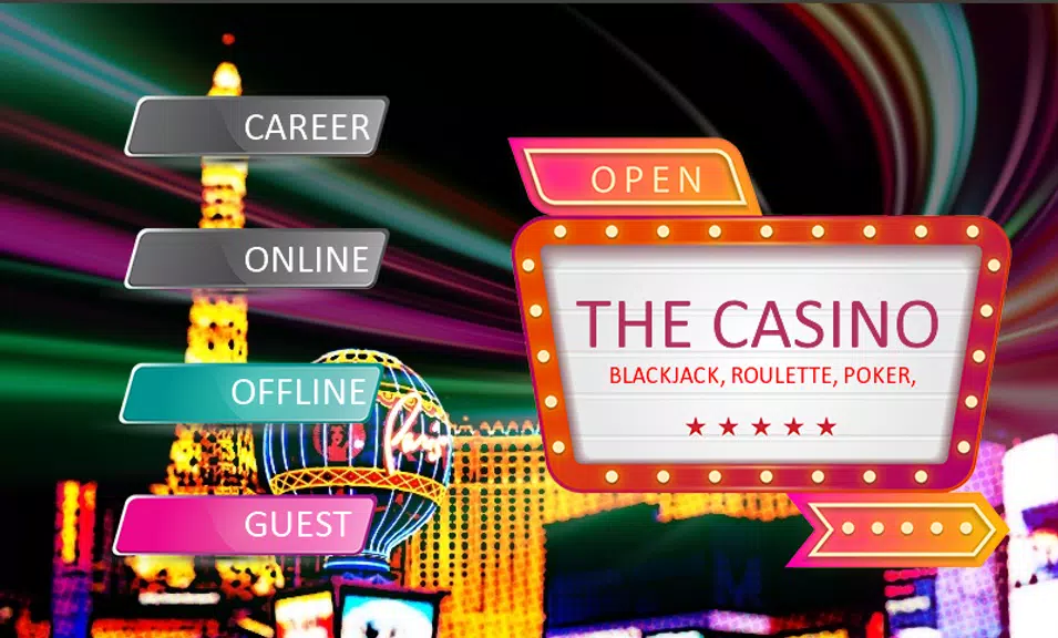 Poker Offline and Live Casino Roulette Blackjack  Screenshot 1