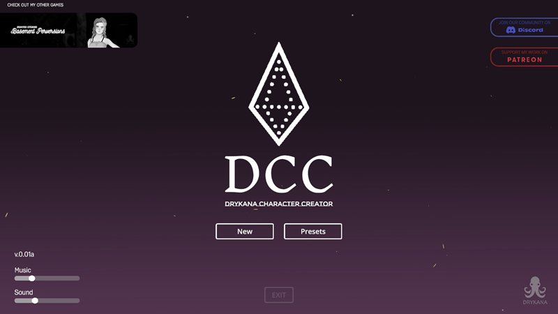 DCC – Drykana Character Creator  Screenshot 1