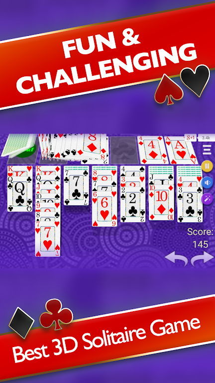 Solitaire 3D - Solitaire Game  Screenshot 3