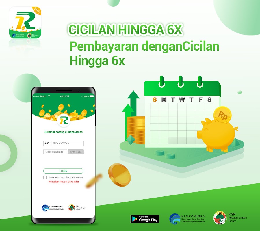 Dana Aman –Pinjaman Online Uang Tunai Bunga Rendah  Screenshot 1