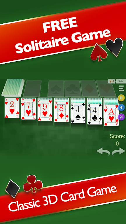 Solitaire 3D - Solitaire Game  Screenshot 1