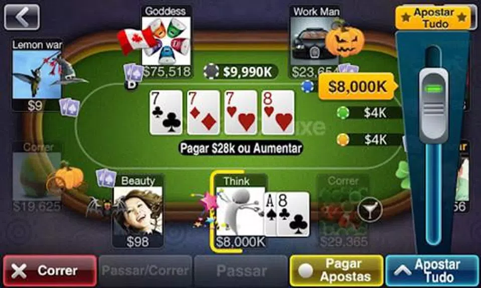 Texas HoldEm Poker Deluxe (BR)  Screenshot 2