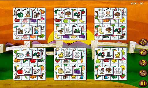 Barnyard Mahjong HD Free  Screenshot 1