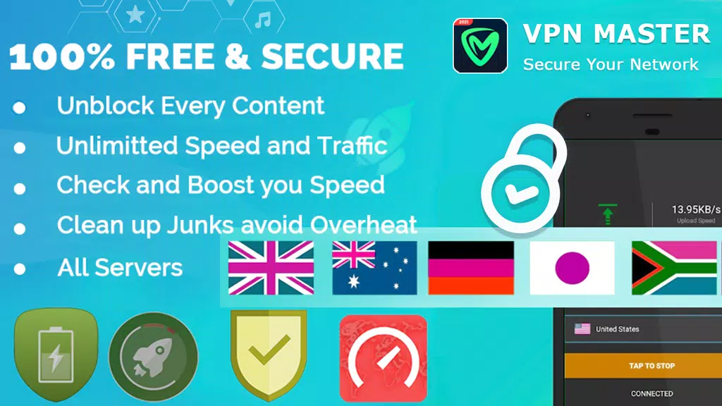 Super VPN - Free VPN Proxy Server & Fast VPN  Screenshot 2