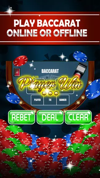 Baccarat Casino - Online & Offline Casino Game  Screenshot 1