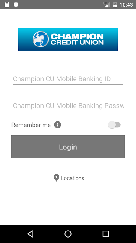 Champion CU Mobile Banking  Screenshot 2