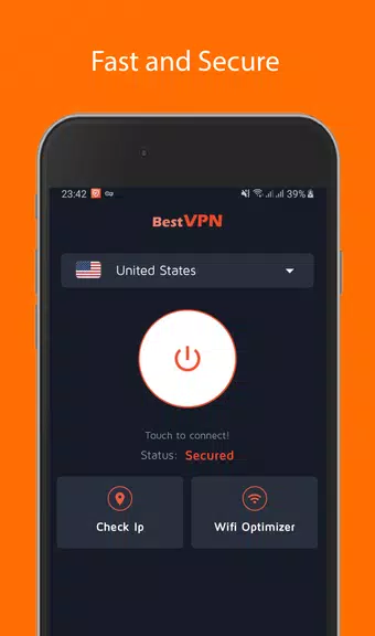 VPN safe - BestVPN, Fast, Secure & Unlimited Proxy  Screenshot 2