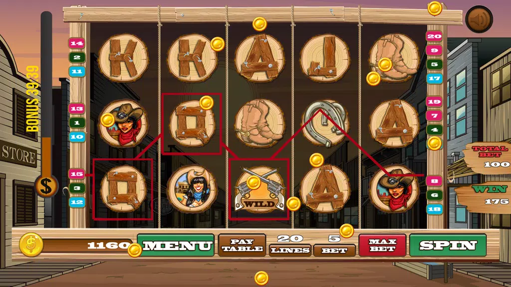 Wild West - Slot Machine  Screenshot 3