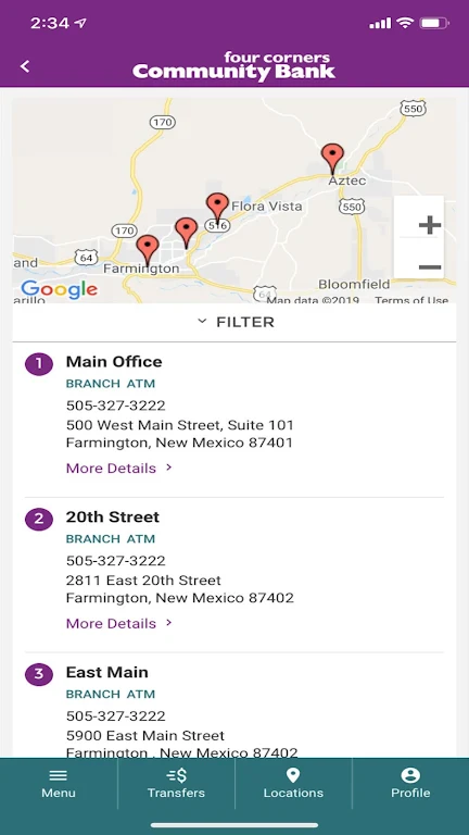 Four Corners Community Bank  Screenshot 4