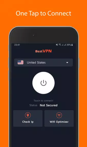 VPN safe - BestVPN, Fast, Secure & Unlimited Proxy  Screenshot 1