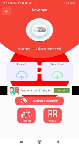 Nova vpn  Screenshot 1