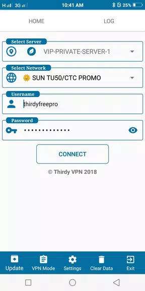 Thirdy SSH+SSL VPN  Screenshot 1