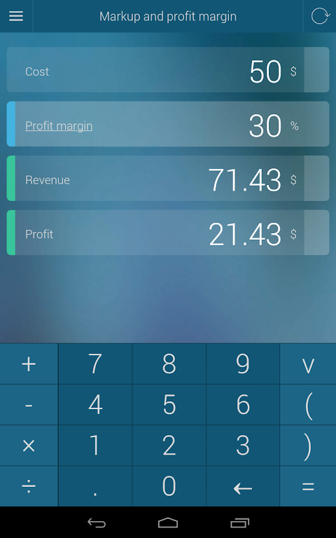 Percentage Calculator  Screenshot 1