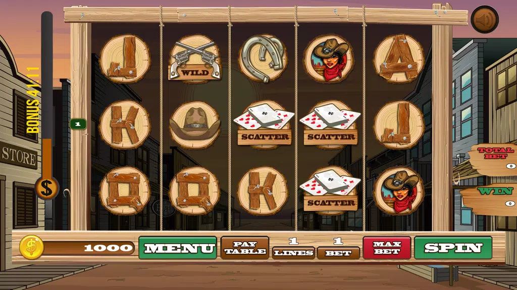 Wild West - Slot Machine  Screenshot 1