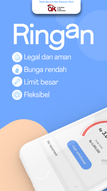 Ringan – Pinjaman Berizin OJK  Screenshot 1