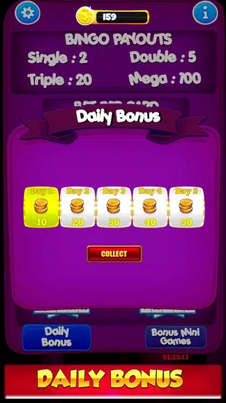 Free Bingo New Cards Game - Vegas Casino Feel  Screenshot 3