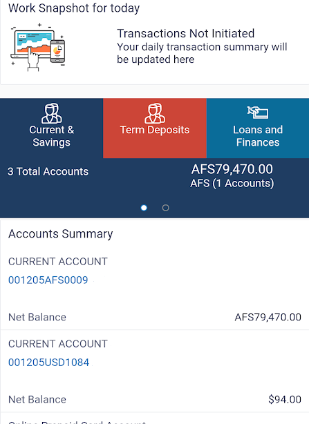 AUB Smart Banking  Screenshot 2