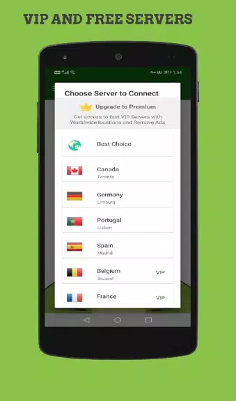 Kiwi strong vpn - unlimited free  Screenshot 2