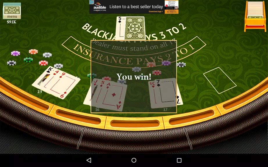 Blackjack Classic  Screenshot 3