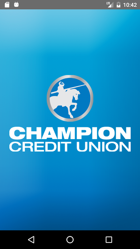 Champion CU Mobile Banking  Screenshot 1