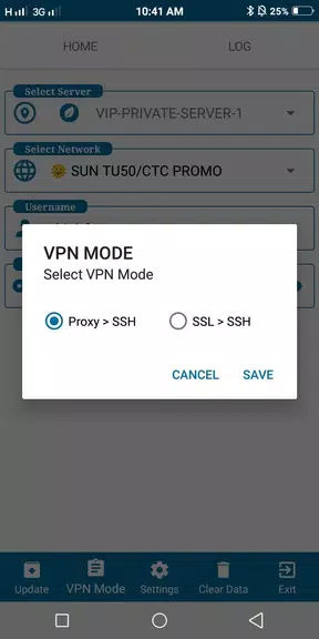 Thirdy SSH+SSL VPN  Screenshot 3