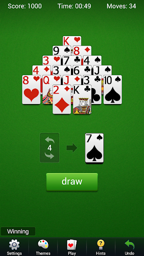 Pyramid Solitaire - Classic Free Card Games  Screenshot 3