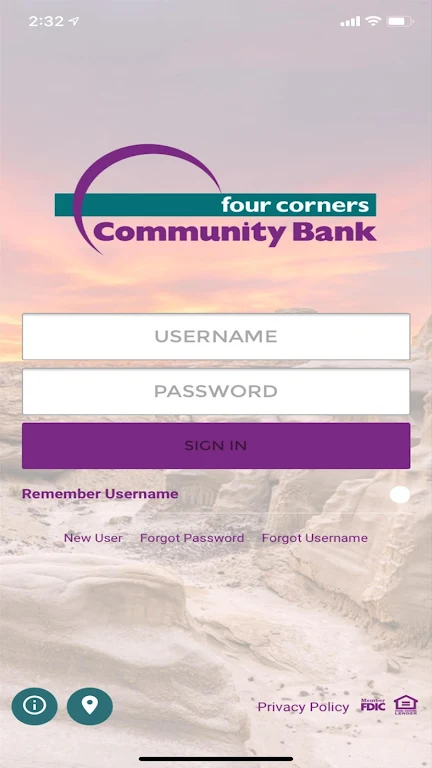 Four Corners Community Bank  Screenshot 1