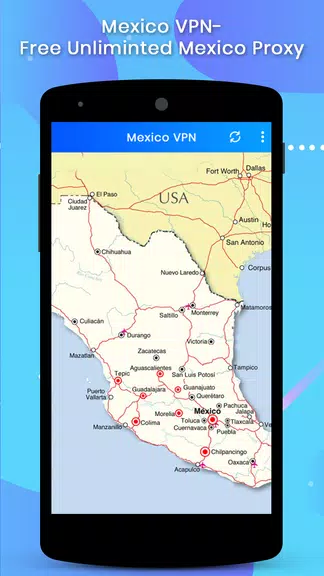 Mexico VPN-Free Unlimited Mexico Proxy  Screenshot 2