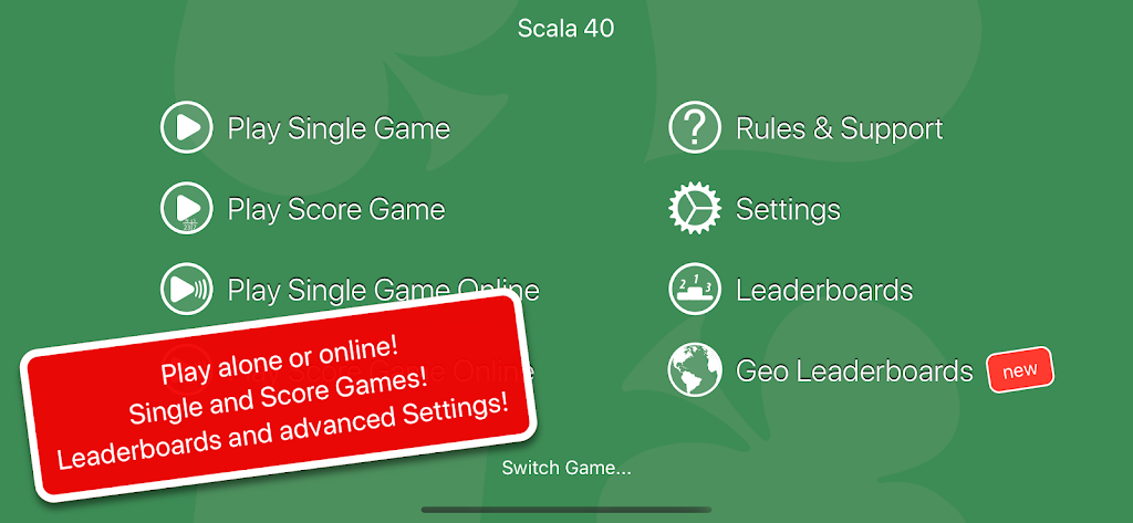 Scala 40 - Online or Alone  Screenshot 2