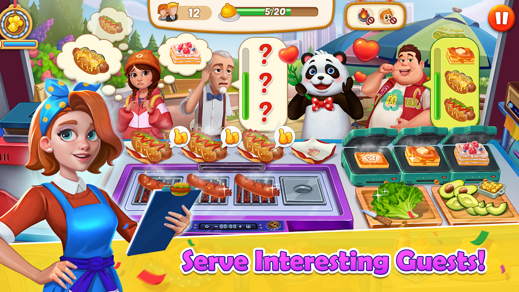 Rita's Food Truck:Cooking Game Mod  Screenshot 3