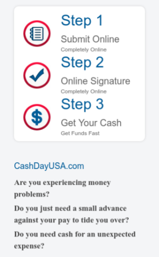 Loan Cash USA - Fast Cash loans!  Screenshot 1