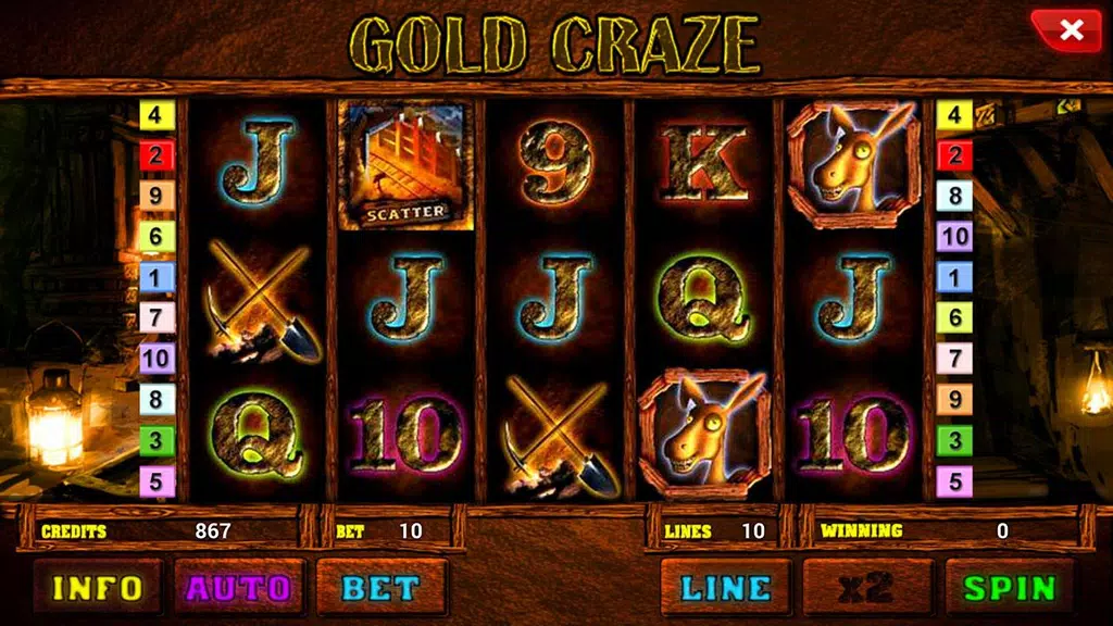 Gold Craze slot  Screenshot 1