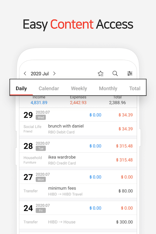 Money Manager Expense & Budget  Screenshot 2