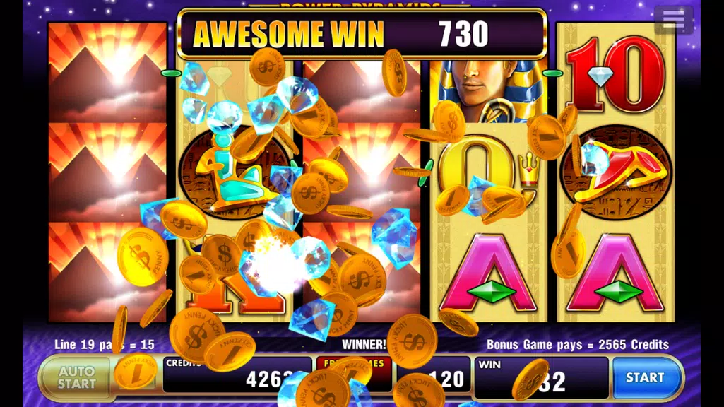 Power Pyramids Slot  Screenshot 2