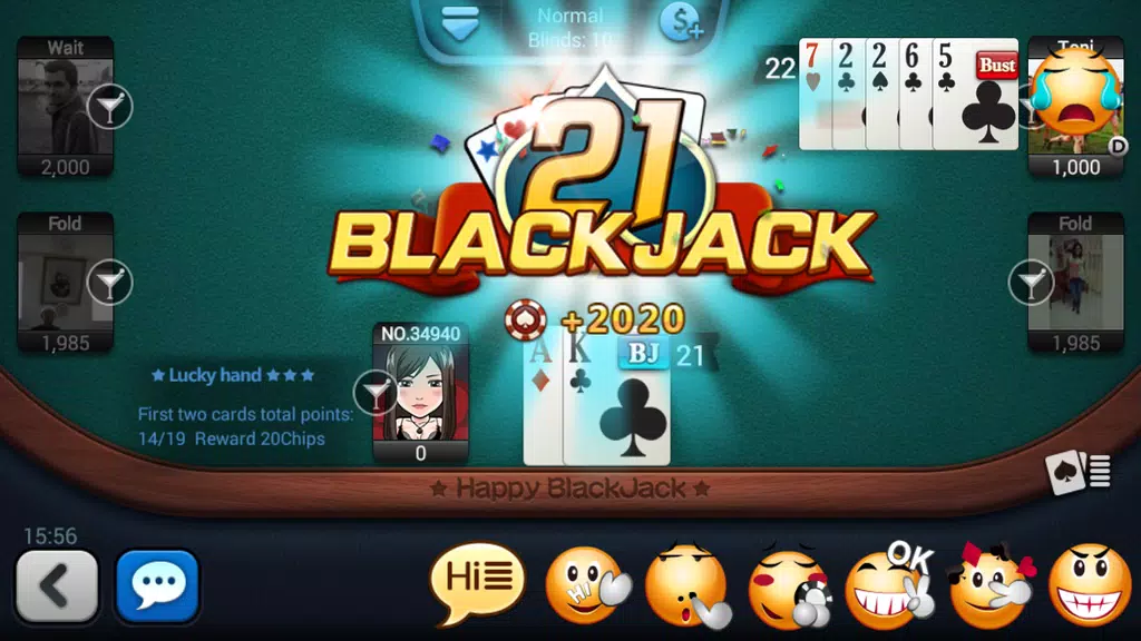 Happy BlackJack  Screenshot 3