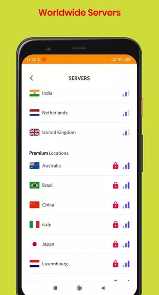 VPN INDIA - Free VPN Super unlimited proxy Hotspot  Screenshot 2