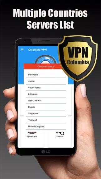 Colombia VPN 2020 – Free Colombian IP VPN Proxy  Screenshot 3