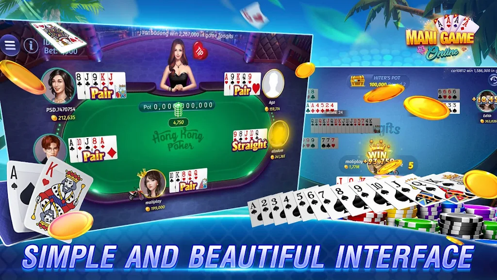 ManiGame Tongits Pusoy Online  Screenshot 2