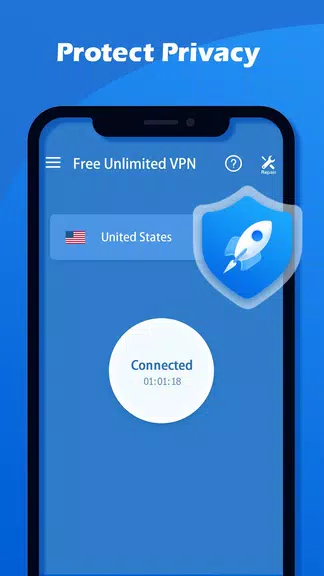 Free Unlimited VPN - Fast Security VPN  Screenshot 1