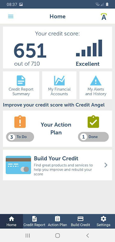 Credit Angel - free credit report & score  Screenshot 3