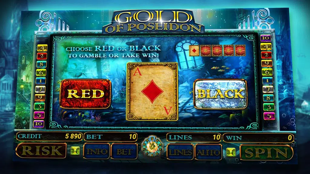 Gold of Poseidon slot  Screenshot 3