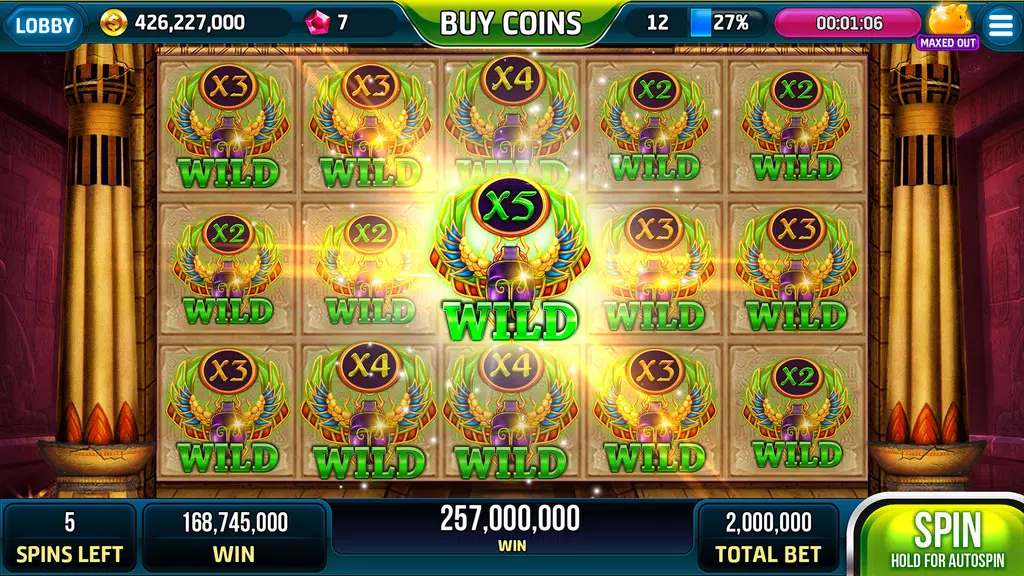 Gods of Las Vegas Slots Casino  Screenshot 3