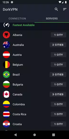Dork VPN - The Fastest, Most S  Screenshot 1
