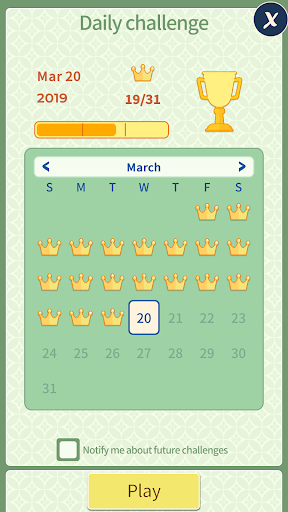 Pyramid Solitaire Classic.  Screenshot 3