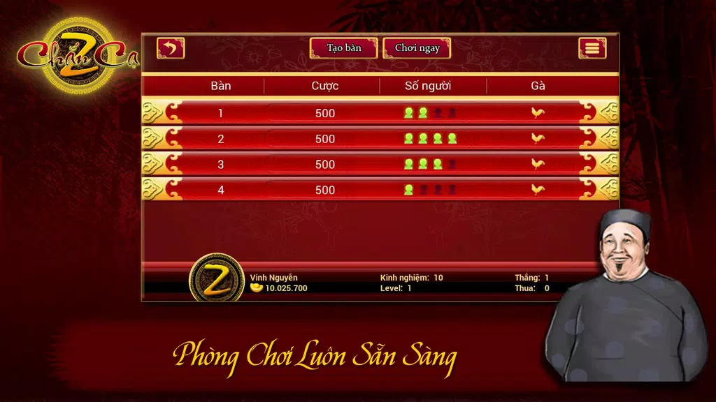 Chắn Cạ Z Chan Ca Z ChanVN  Screenshot 3