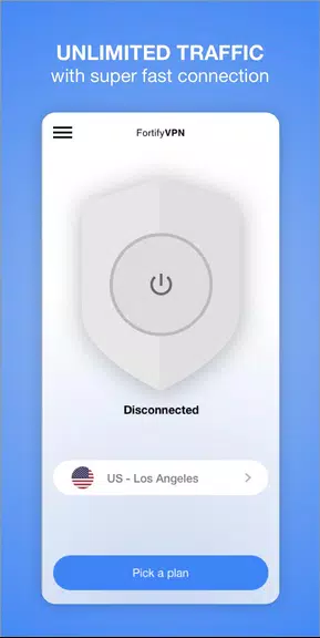 FortifyVPN - Best VPN Fast, Secure & Unlimited  Screenshot 1