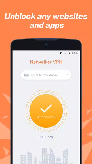 Netwalker VPN: Free Unlimited Proxy, Private WiFi  Screenshot 3